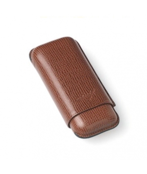 Davidoff Brown Leather Cigar Case R-2