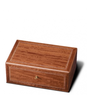 The Griffin's Large Makore Moire Humidor