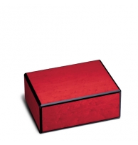The Griffin's Small Red Birdseye Maple Humidor