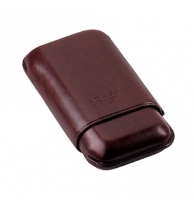 Davidoff Brown Leather Two Finger Robusto